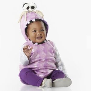 Pottery Barn Kids Monsters Inc Boo Costume, 12 - 24 Months